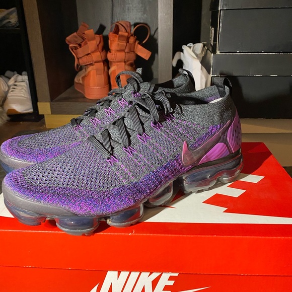 Air Vapormaxs Flyknit 2 “Night Purple” - Picture 3 of 4